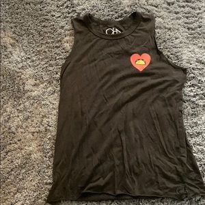 I ❤️ tacos muscle tee